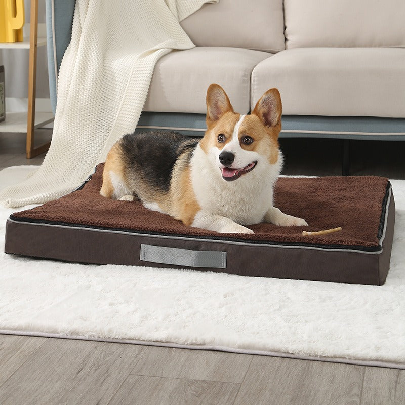 Couchage orthopédique à mémoire de forme pour chien senior — photo 4