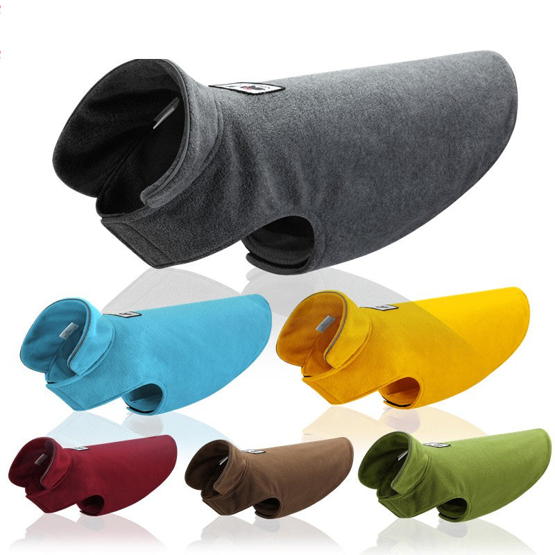 Manteau réfléchissant et chaud pour chien senior