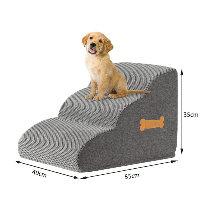 Petit escalier-rampe pliable pour chien senior — photo 2