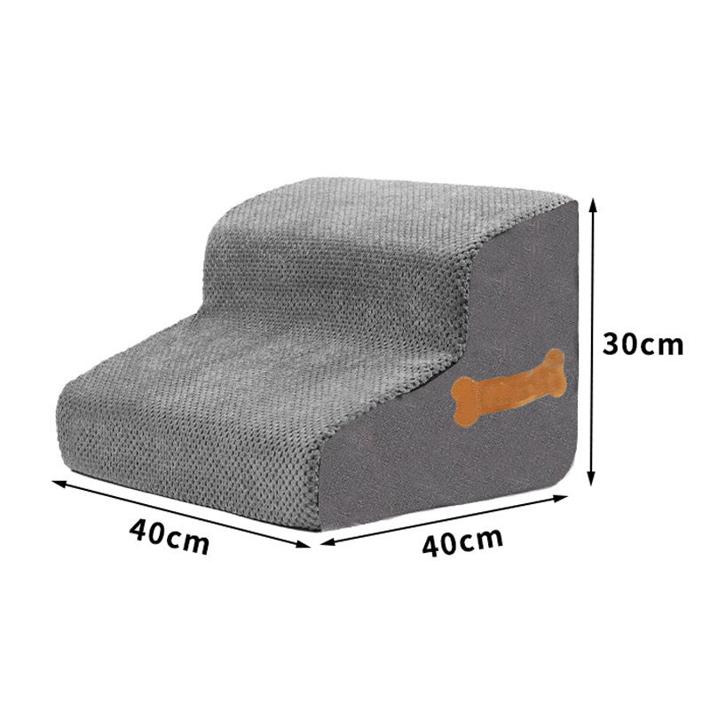 Petit escalier-rampe pliable pour chien senior — photo 3