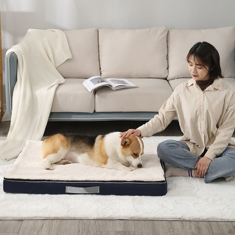 Couchage orthopédique à mémoire de forme pour chien senior — photo 2