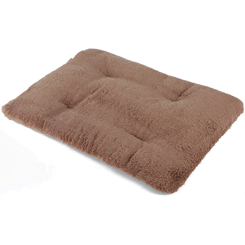 Tapis auto-chauffant moelleux pour chien